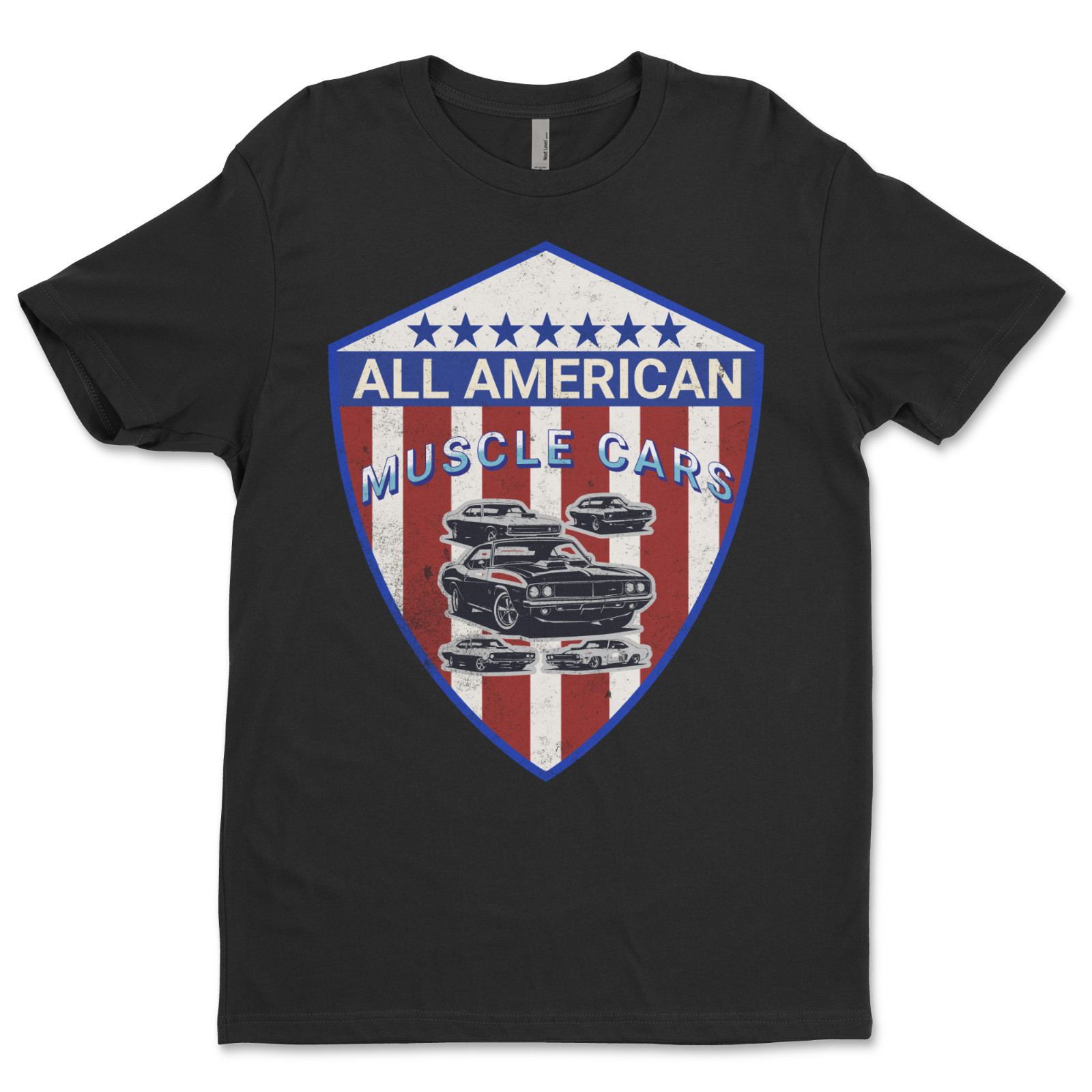 Custom T-Shirt, All American Dtf Print On Next Level T-Shirt unisex Soft Cotton
