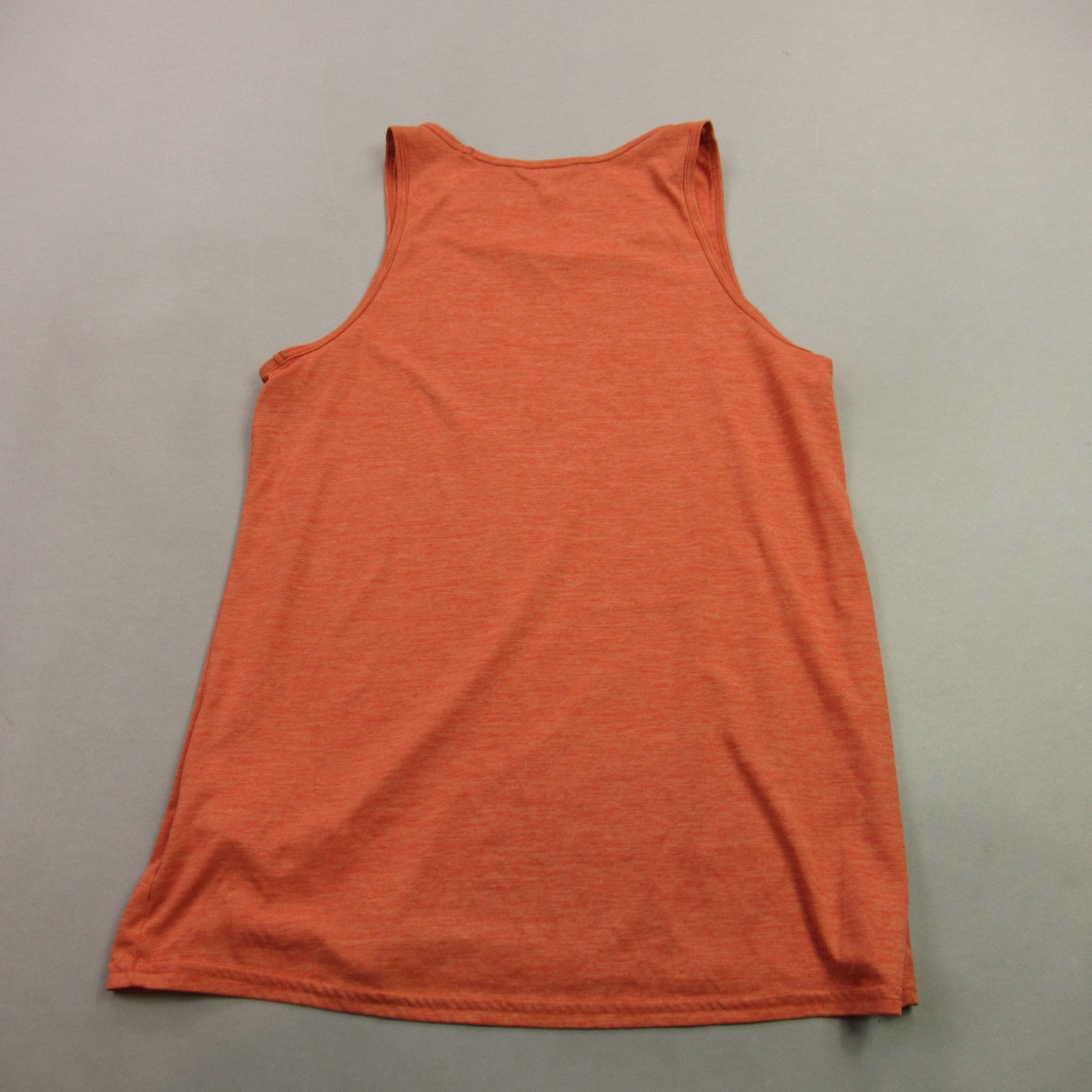 Patagonia Shirt Mens Small Sleeveless Crew Neck Workout Lightweight Orange