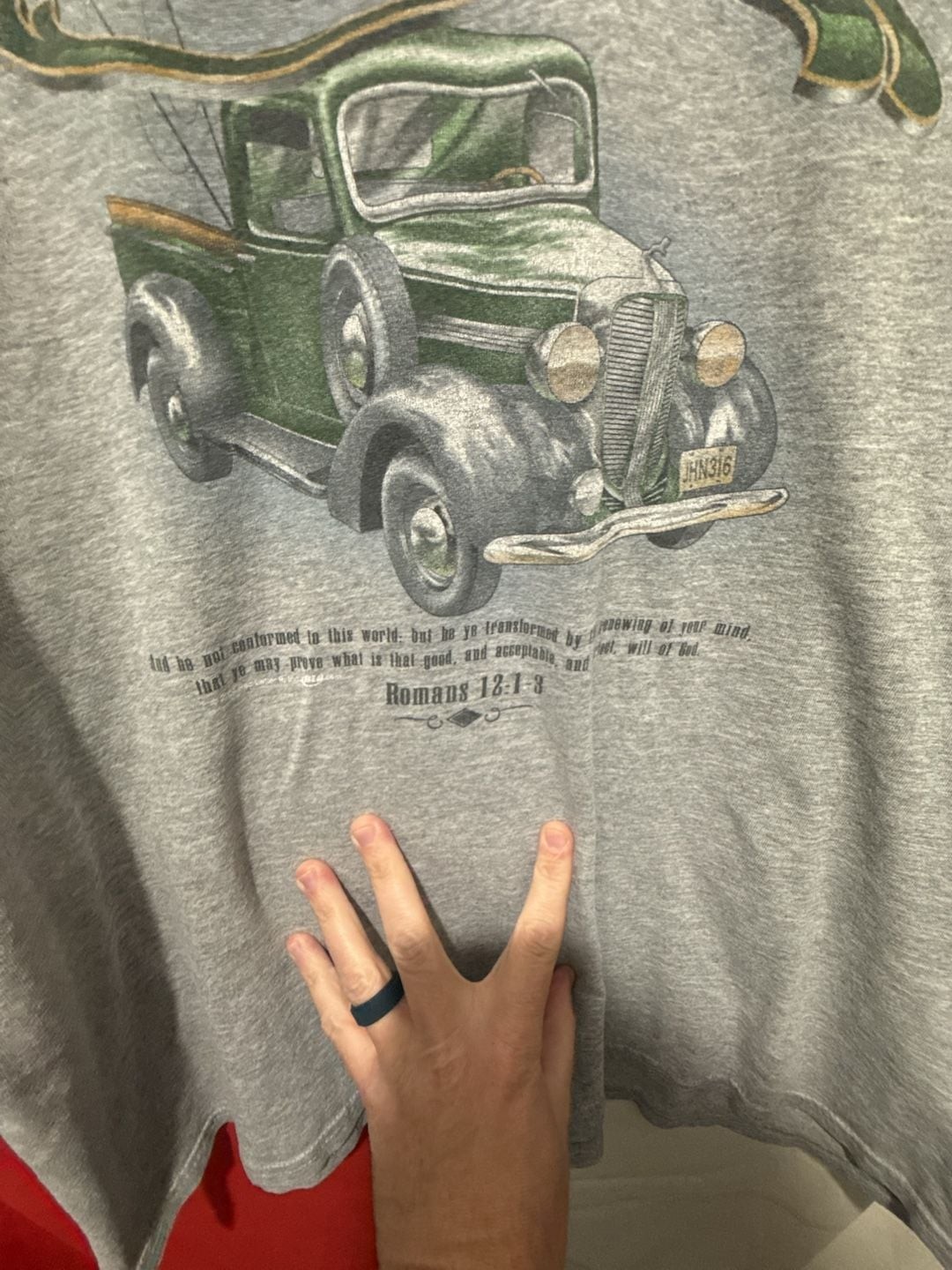 Jesus tee Vintage Truck Graphic T-Shirt