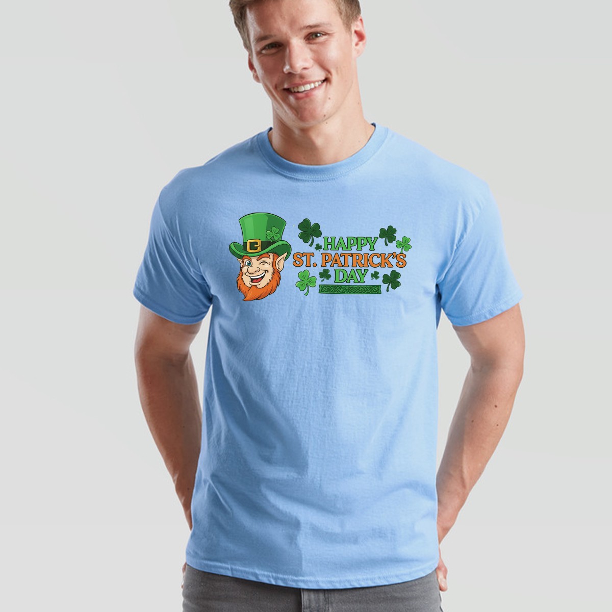 Happy St Patricks Day Mens Womens Shirt Festive Holiday Apparel