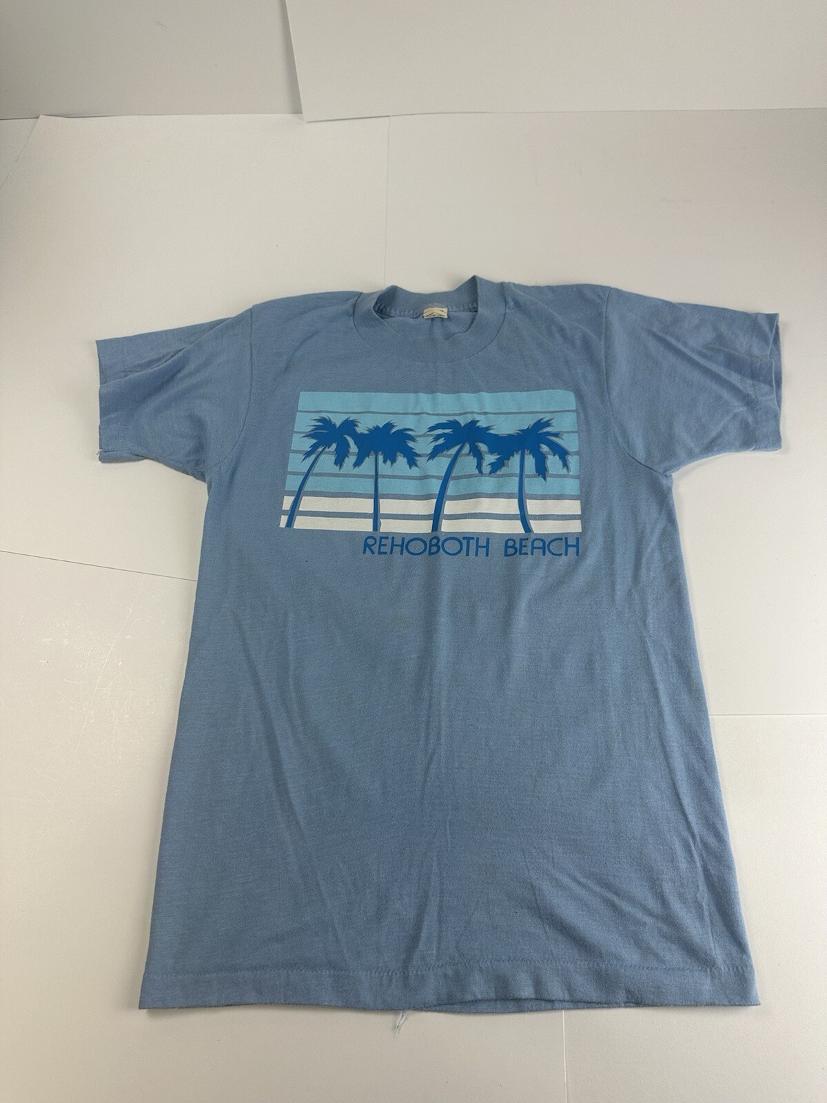 Vintage 70s Rehoboth Beach Delaware T-shirt Men’s Medium Single Stitch USA Made