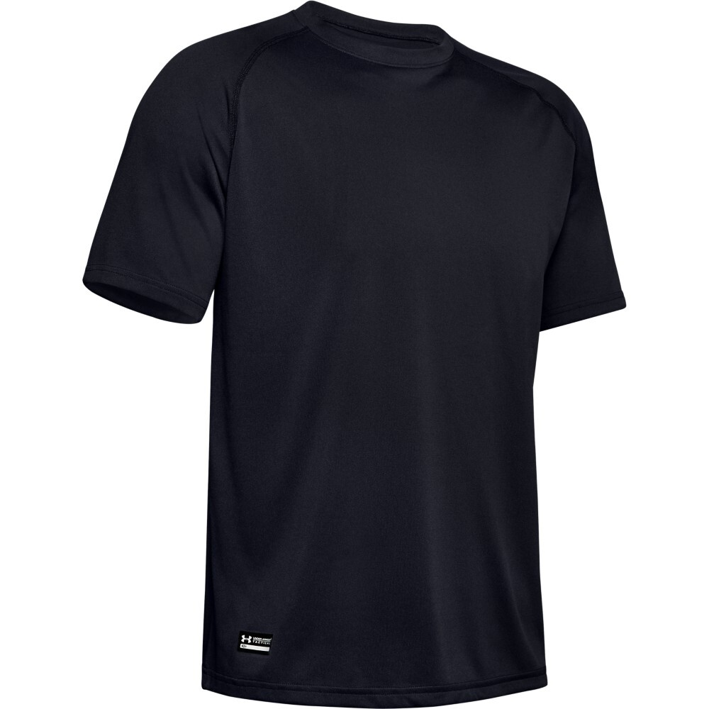 MEDIUM Under Armour 1005684 UA Tactical Tech Short Sleeve T-Shirt BLACK