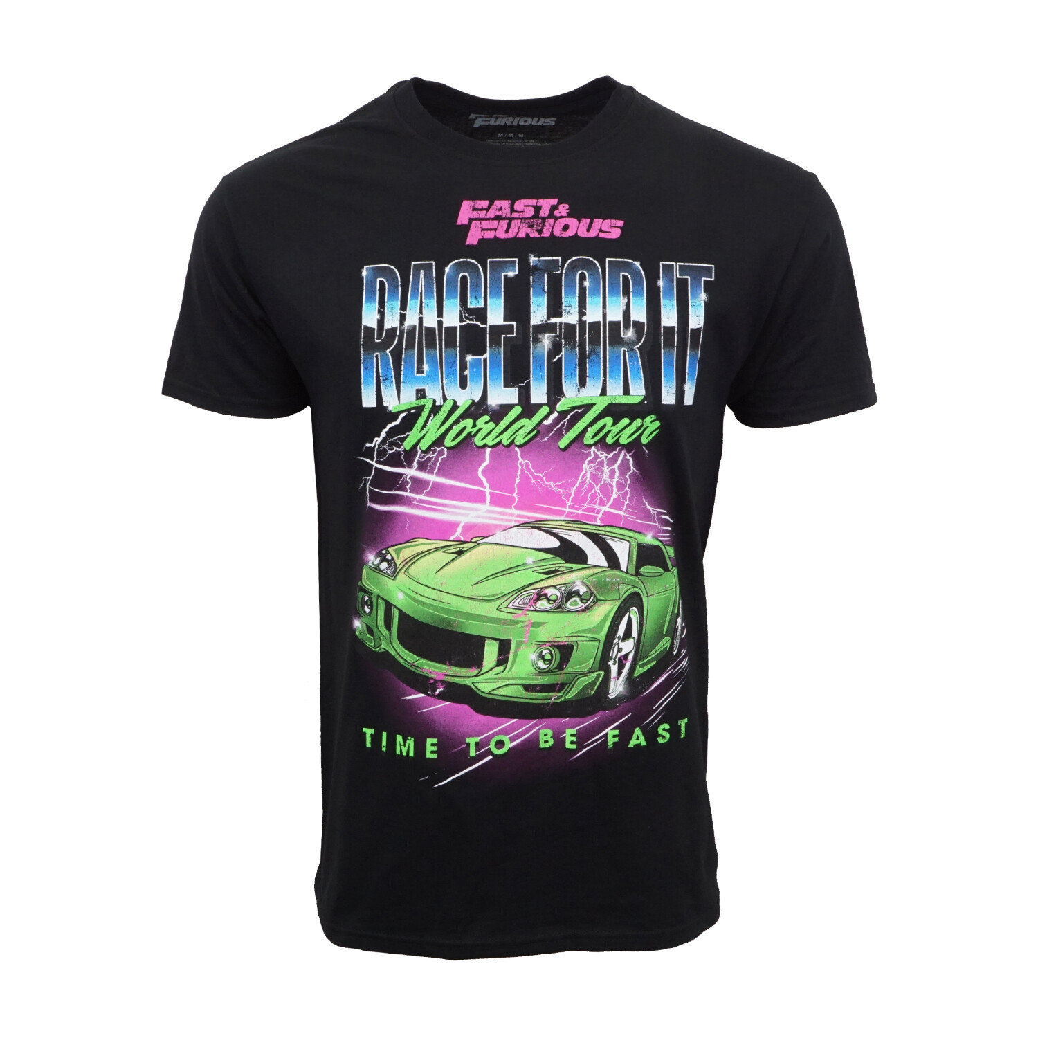 FAST & FURIOUS RACE FOR IT WORLD TOUR TEE OFFICIAL ITEM