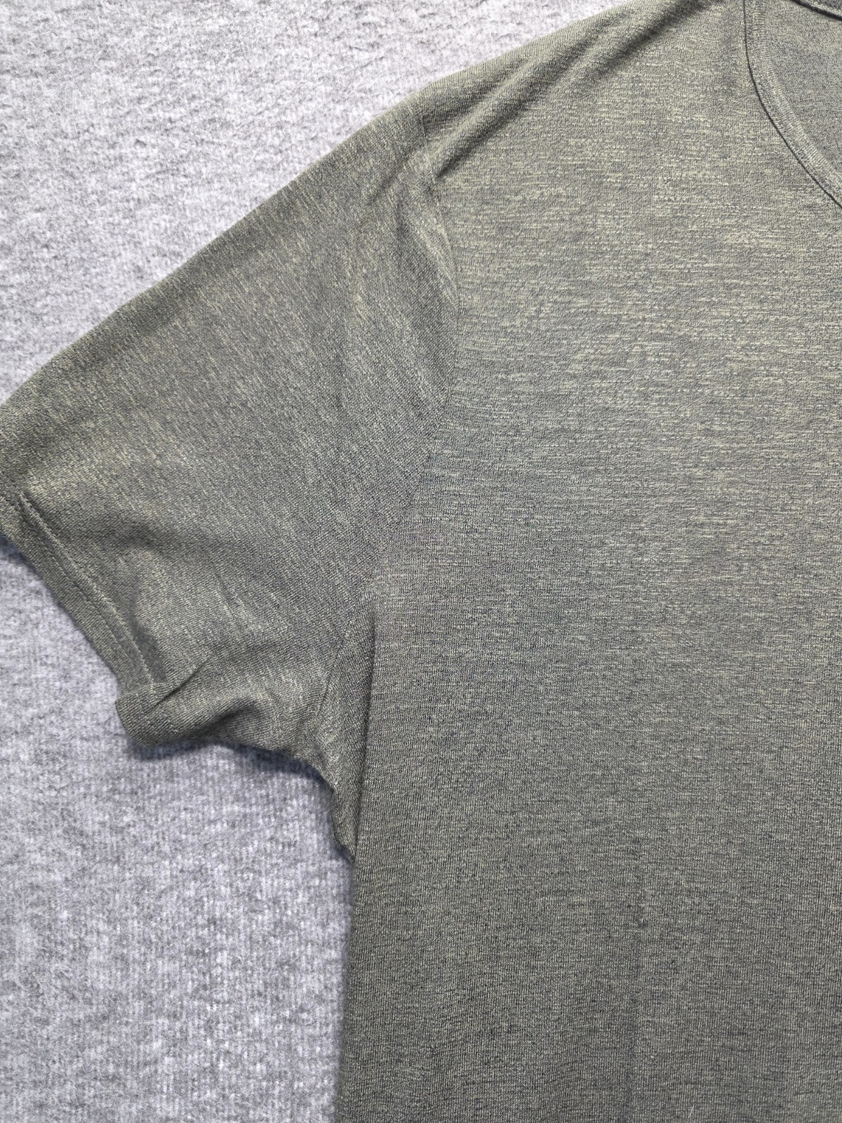 NWT Stone Rose Mens 2XL Short Sleeve Henley Olive Khaki Green Stretch HRT2007