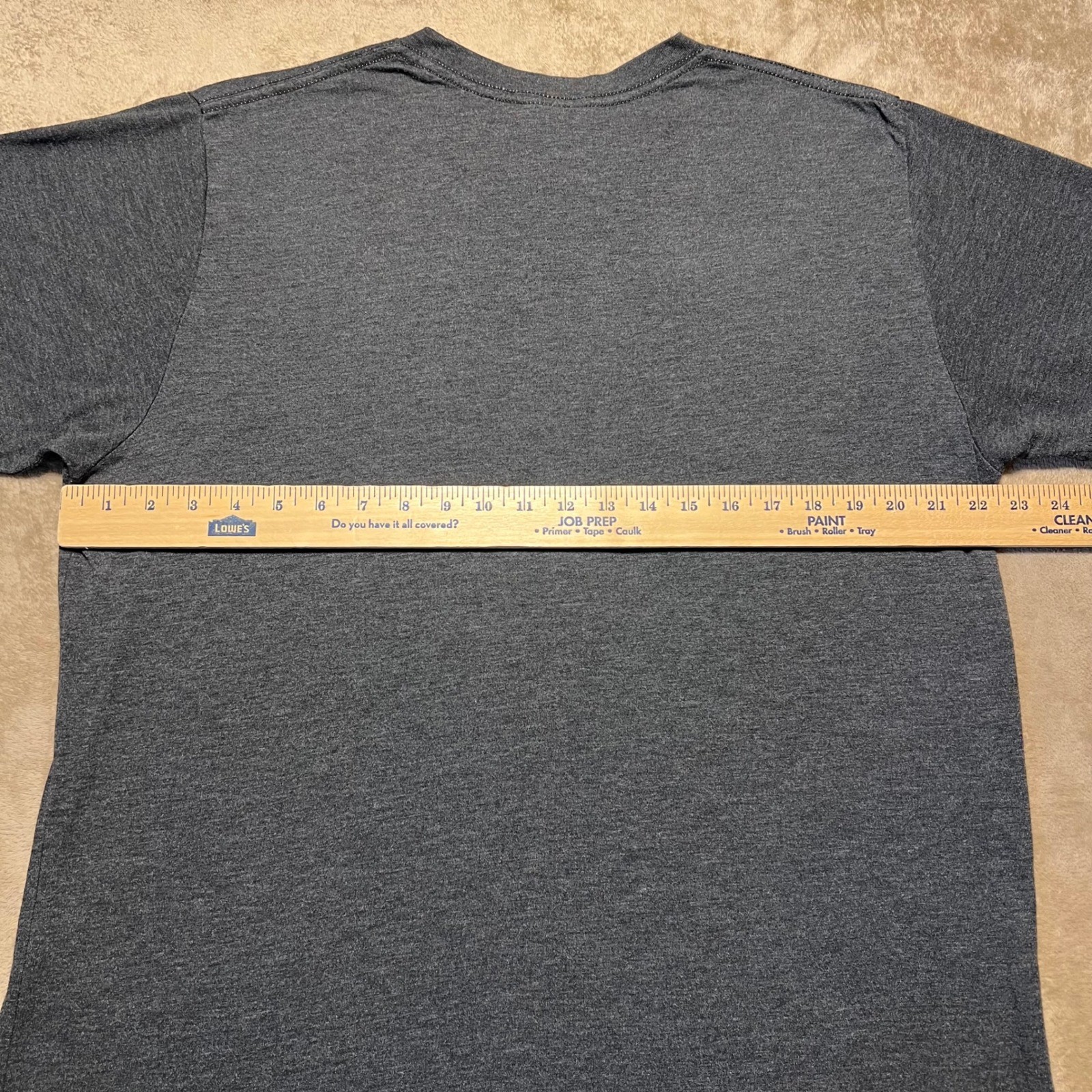 Homage WrestleMania WWE Graphic T Shirt Mens XL Charcoal Gray Heather Tri-Blend