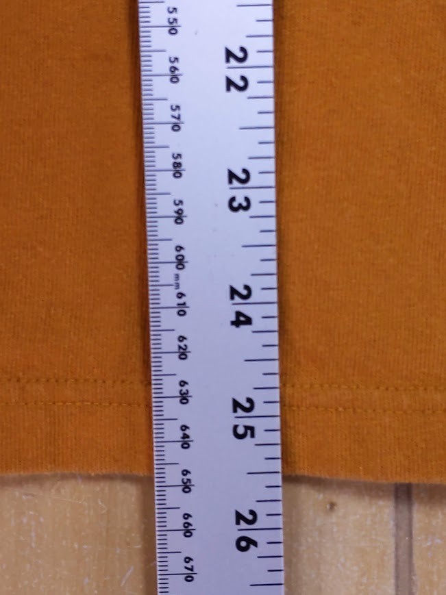 Uniqlo U Mens Large Burnt Orange Crewneck T-Shirt 100% Cotton Short Sleeve Basic