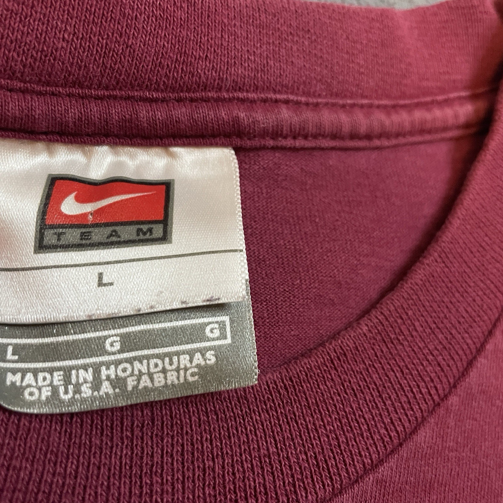 Vintage Nike Florida State University T-Shirt Men’s Large Just Do It Streetwear