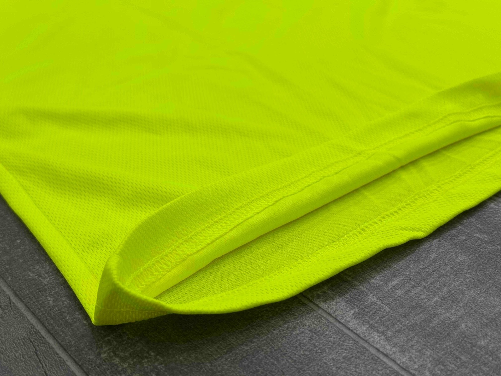 DRI-FIT Hoodie Long Sleeve T-Shirts, UPF 50+ Sun Protection Hooded SAFETY GREEN