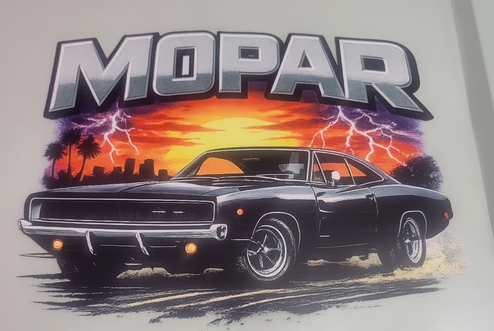 Custom T-Shirt Mopar Dodge Charger Choose You Size & Color