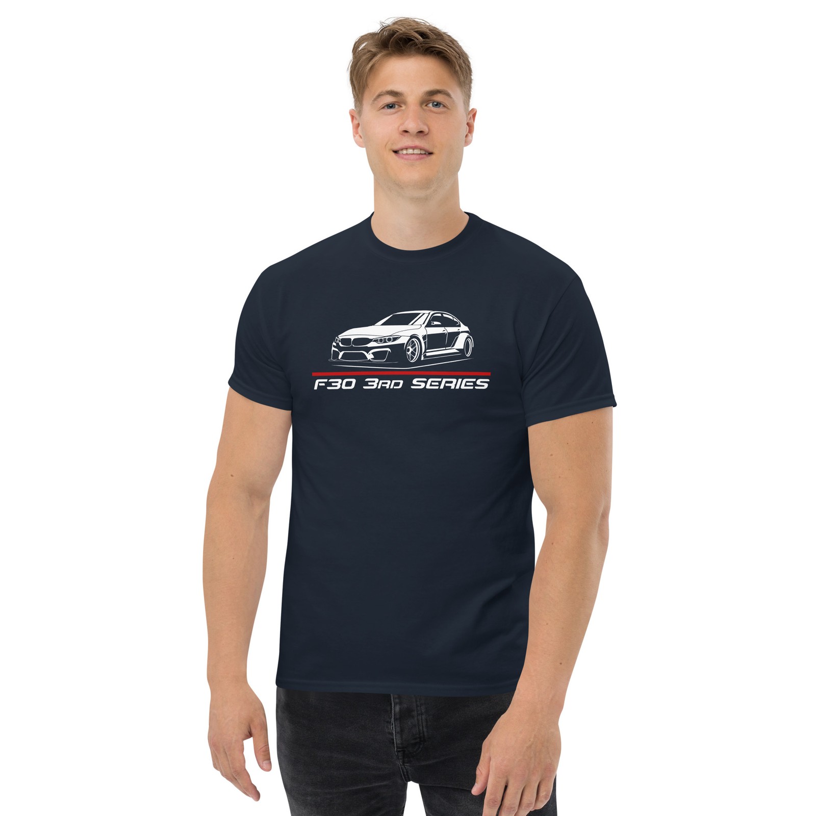 F30 3 Series TwinPower Turbo Modern Euro Sedan Graphic Tee T-Shirt Gift