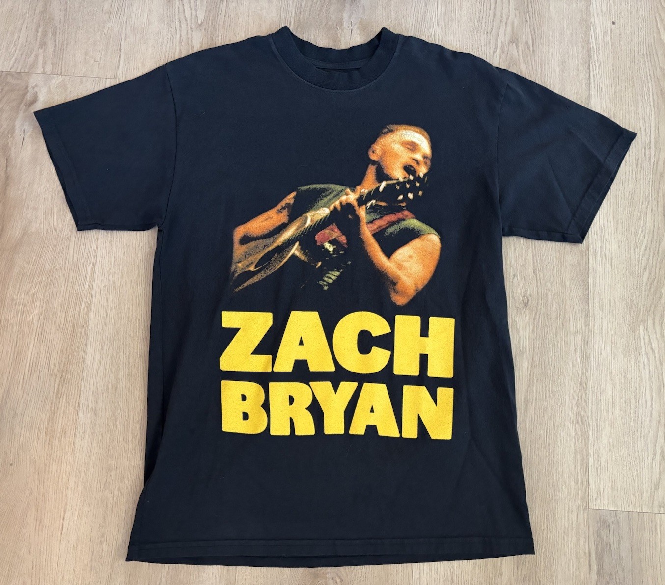 Authentic Zach Bryan Quittin’ Time Tour T-shirt Adult Medium Official Merch 2024