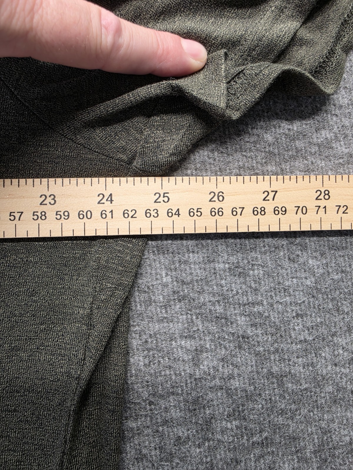 NWT Stone Rose Mens 2XL Short Sleeve Henley Olive Khaki Green Stretch HRT2007