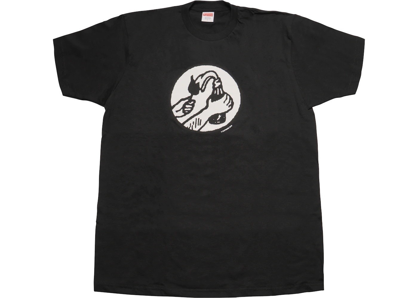SS18 Supreme Molotov Tee Black XL RARE TRUSTED SELLER FREE SHIP!