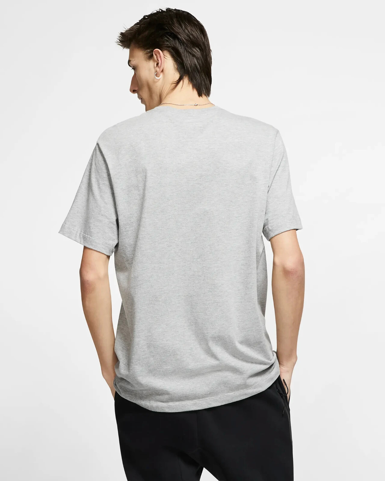 Nike Men’s Sportswear JDI Logo Tee T-Shirt Heather Grey AR5006-063 NWT – X-LARGE