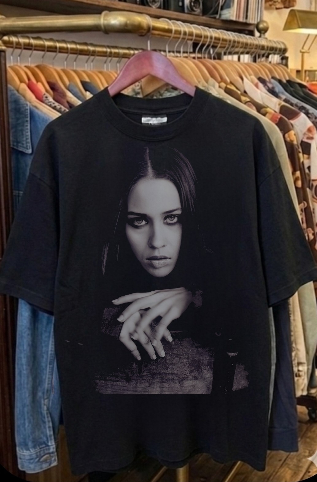FIONNA APPLE classic 1990s promotional A SHAKA HEAVY GARMET SHIRT “MODERN”