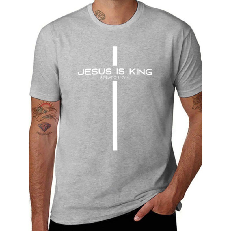 Jesus Is King Jesus Christian Men Women T-Shirt