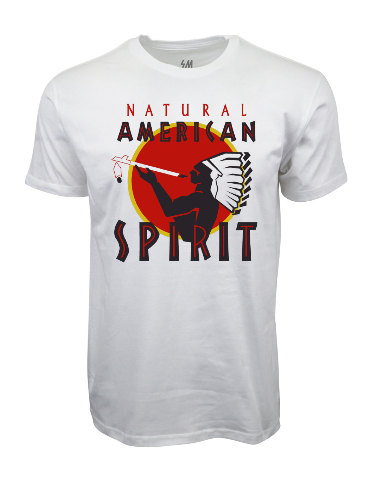 Natural American Spirit Graphic T shirt White