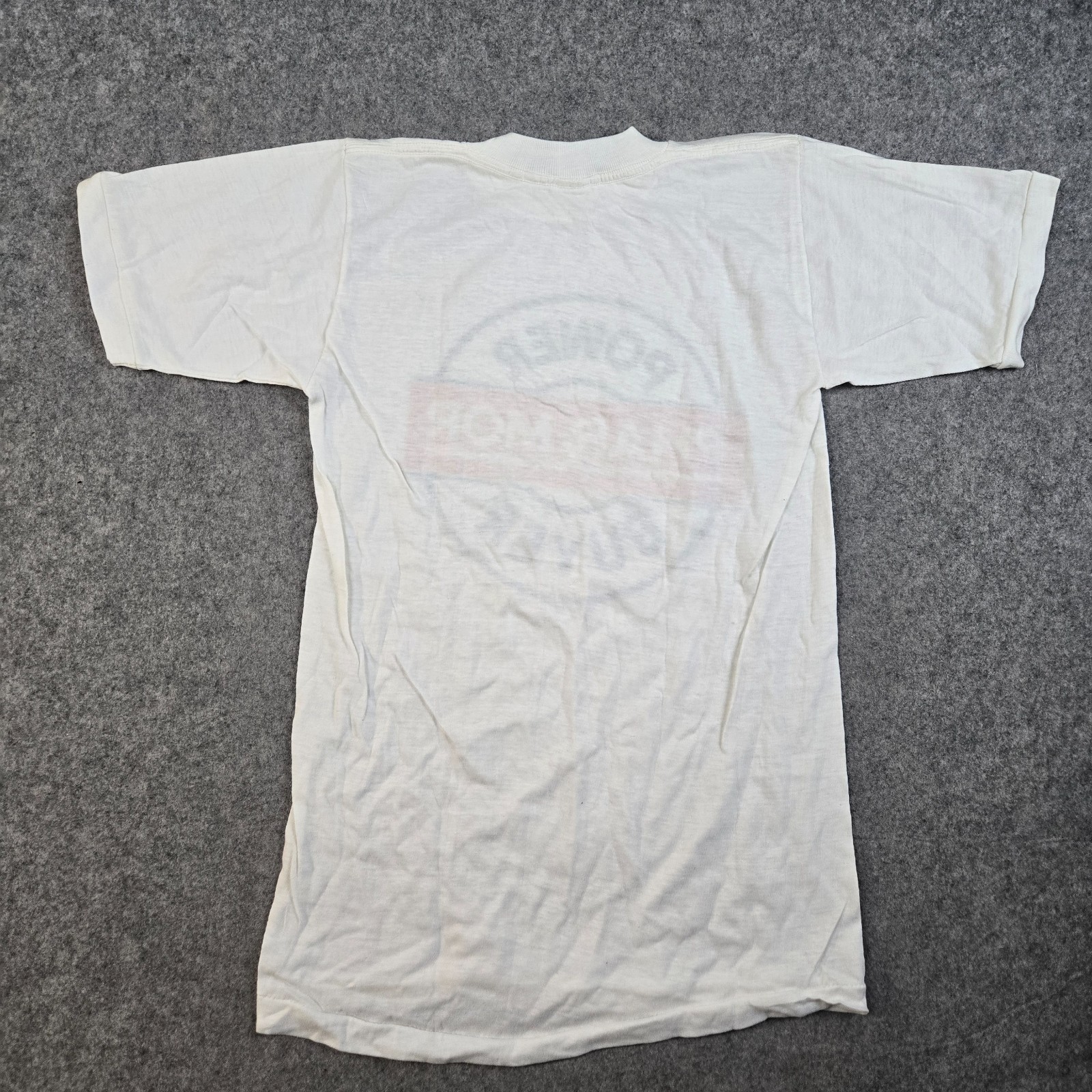 VTG 80s Phar-Mor Power Buyer Drug Pharmacy T-Shirt Size M Single Stitch White