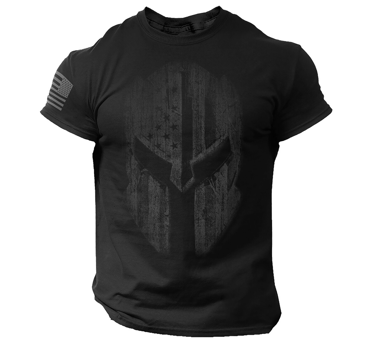 American Spartan Patriotic USA Flag Viking Men’s T Shirt