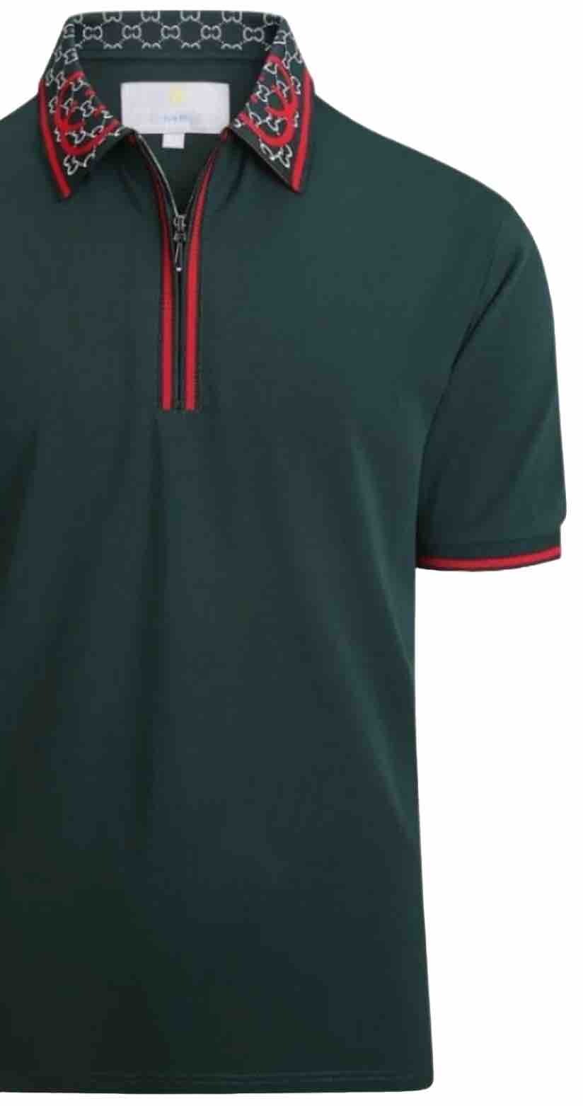 Men’s Luxurious Fine Cotton Polo Shirt,Italian Style,Stretch M to 3XL……C8.A