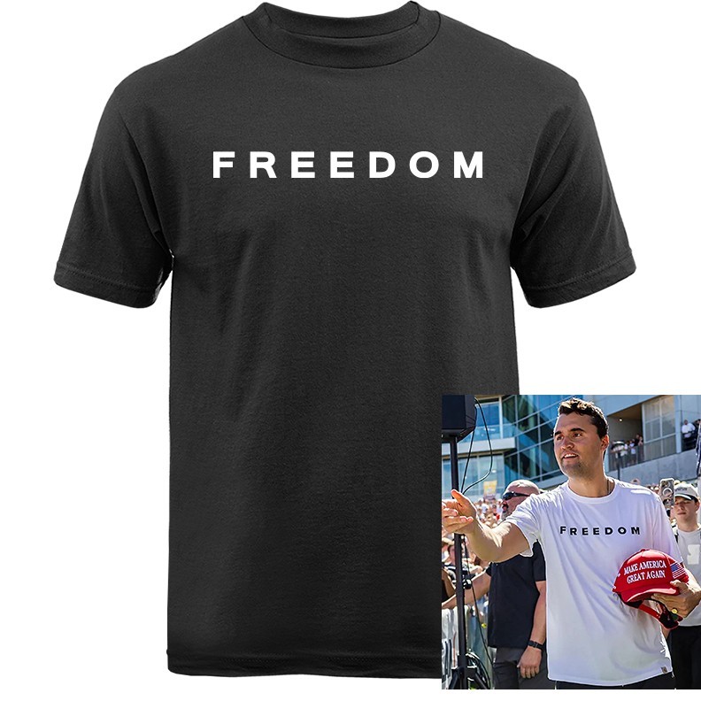 Charlie Kirk True Patriot Freedom T-shirt