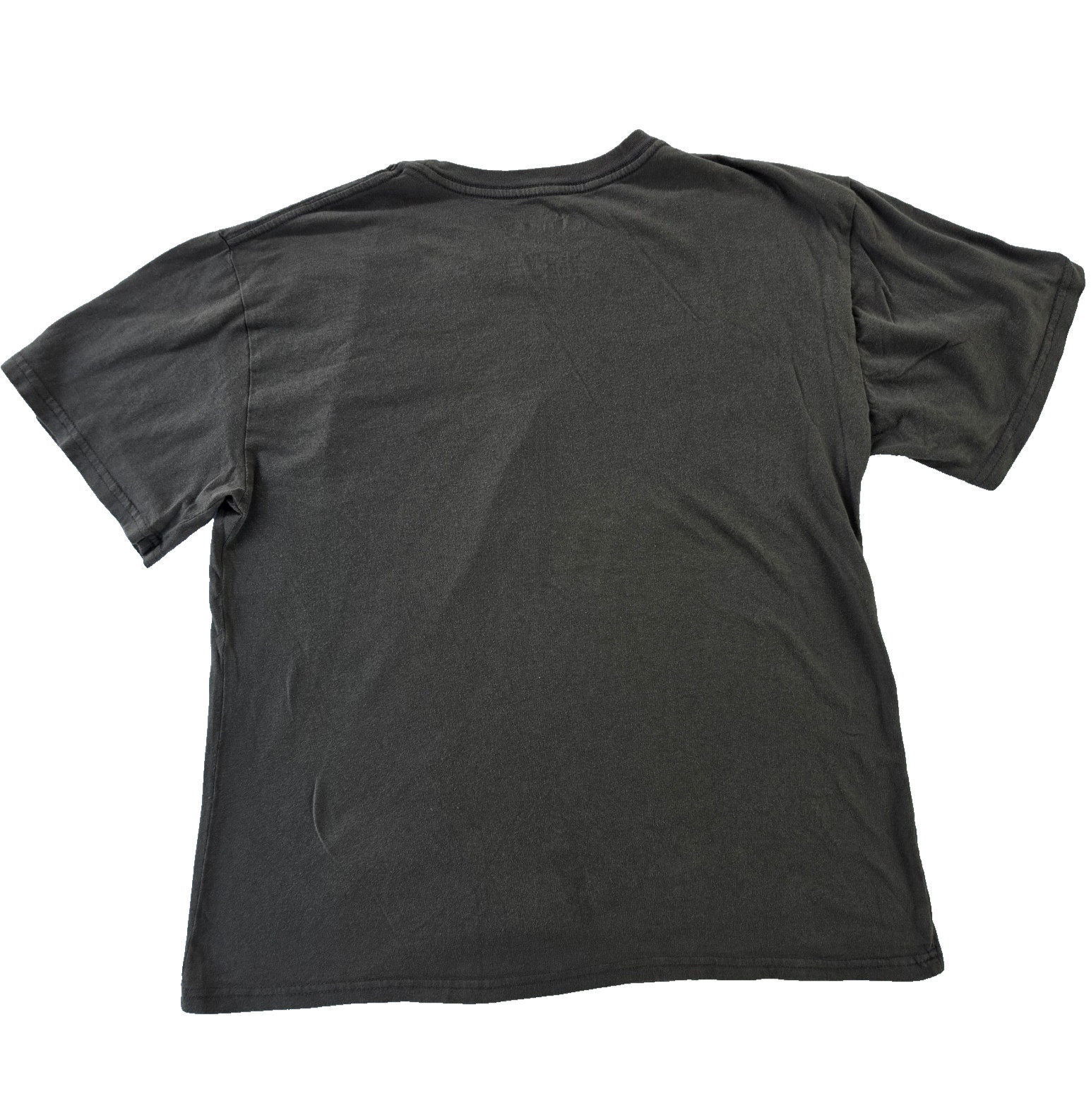 NBA Miami Heat Distressed Logo T-Shirt Heather Gray Large Soft Tri Blend Tee