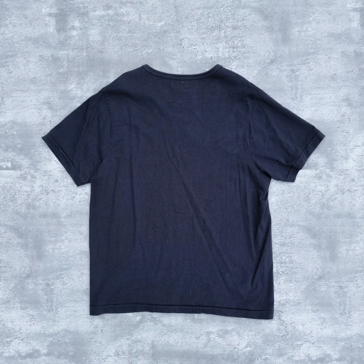 Merz b. Schwanen 215 Loopwheeled Classic Fit T-Shirt Men’s 7/XL Navy Black