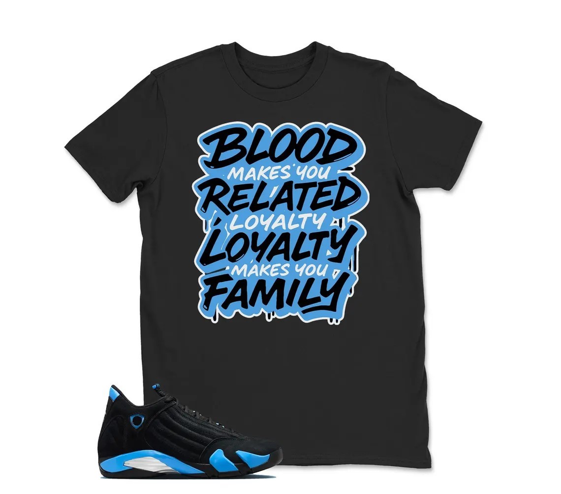 Shirt To Match JD 14 Black/University Blue, BLACK/WHITE