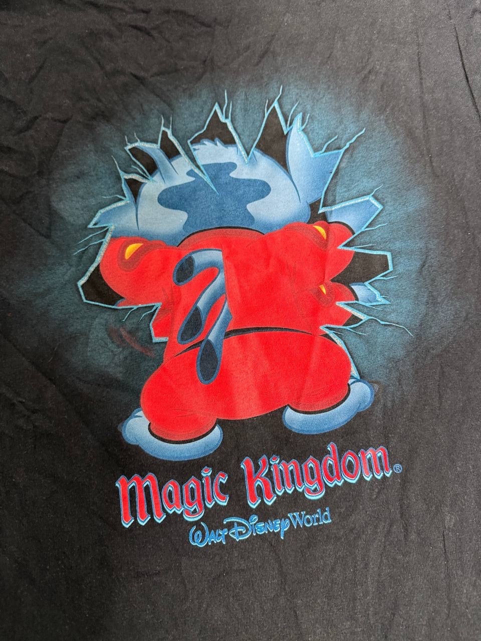 Rare Disney Lilo Stitch Double-Sided Print T-Shirt 00s