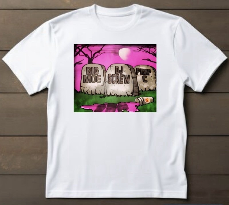 Dj Screw Graphic T Shirt – XS S M L XL 2XL