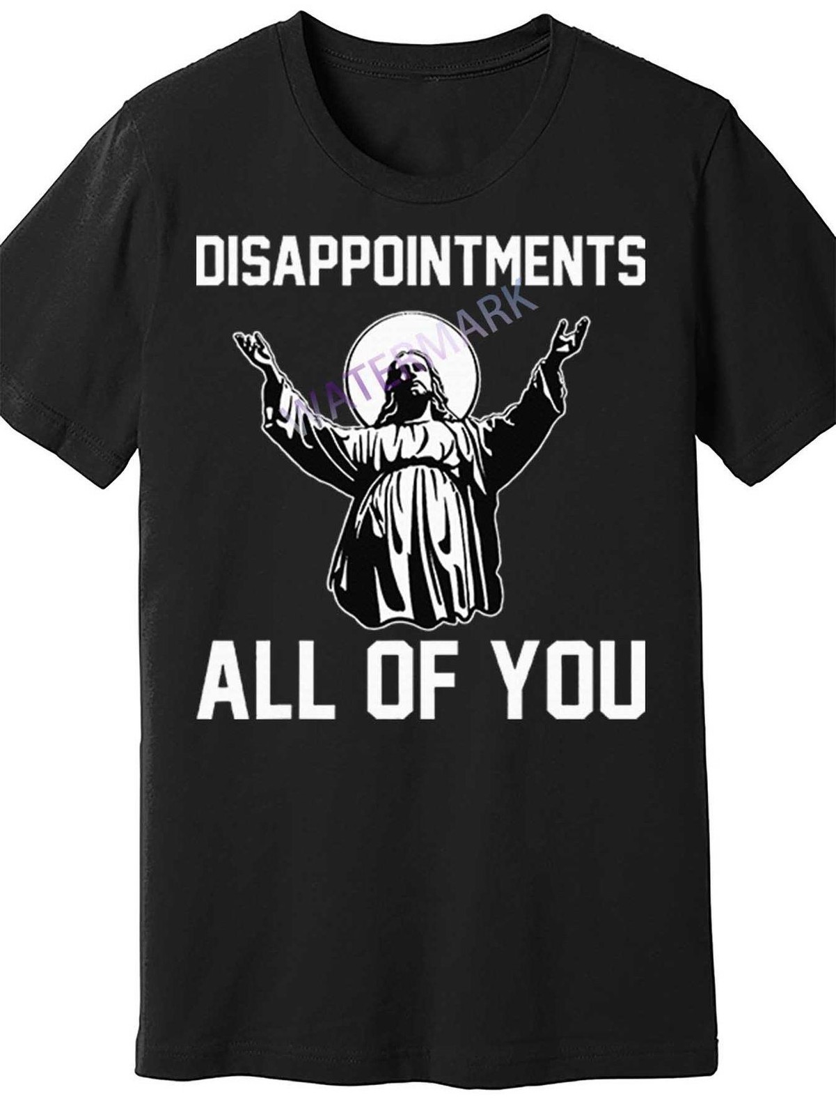 DISAPPOINTMENTS ALL OF YOU Graphic Tee – 100% Cotton, Machine Washable, Unisex