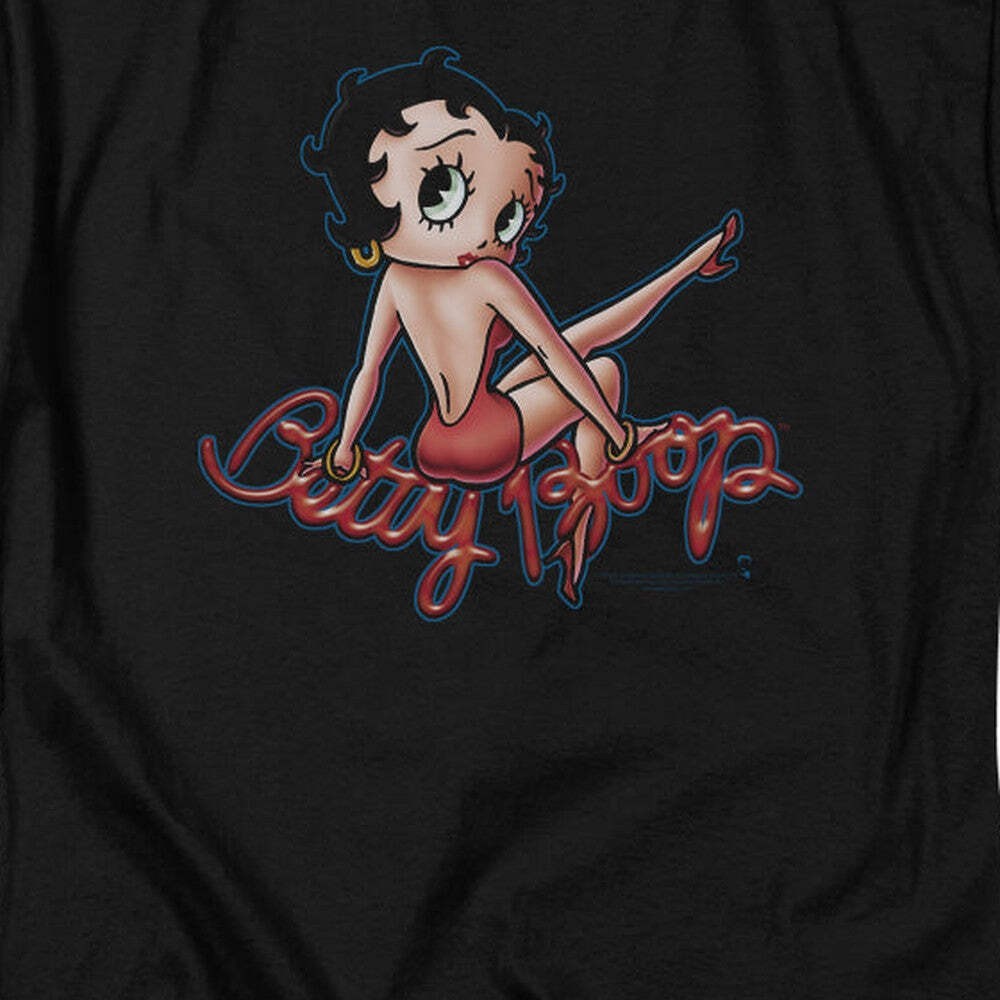 Betty Boop Bettys Back Licensed Adult Unisex T-Shirt Regular Fit Tee SM-3X