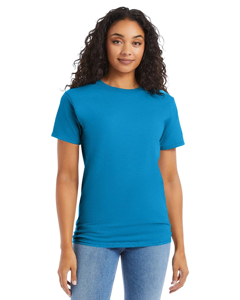 Hanes Adult Essential Short Sleeve Stylish T Shirt Casual Plain T-Shirt – 5280