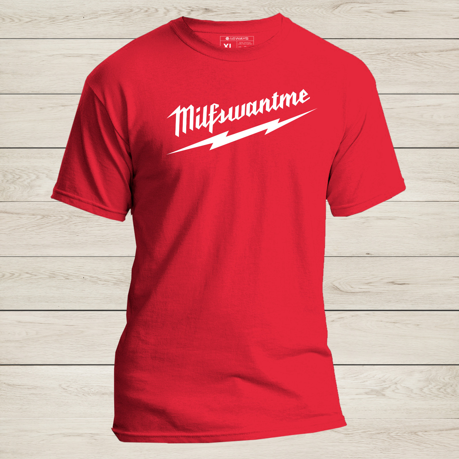 ‘Milfswantme’ Milwaukee Parody T-Shirt – Soft modern fit funny MILF tee S-2XL