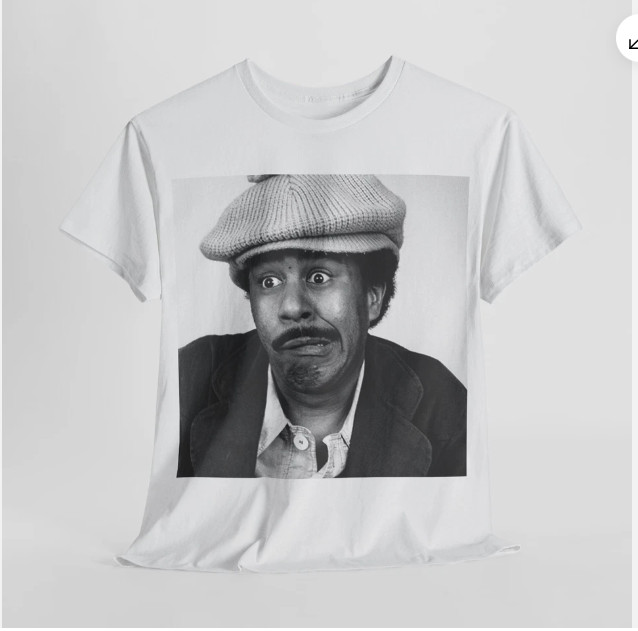 Richard Pryor T-shirt vintage Gillis Superbad comedy funny retro Heavy Cotton