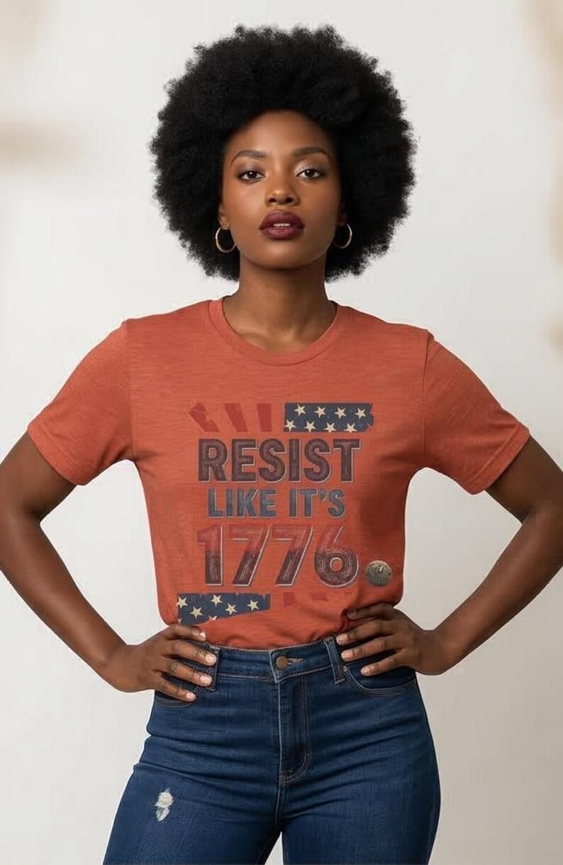 Resist Like Its Patriotic Comfort Tee