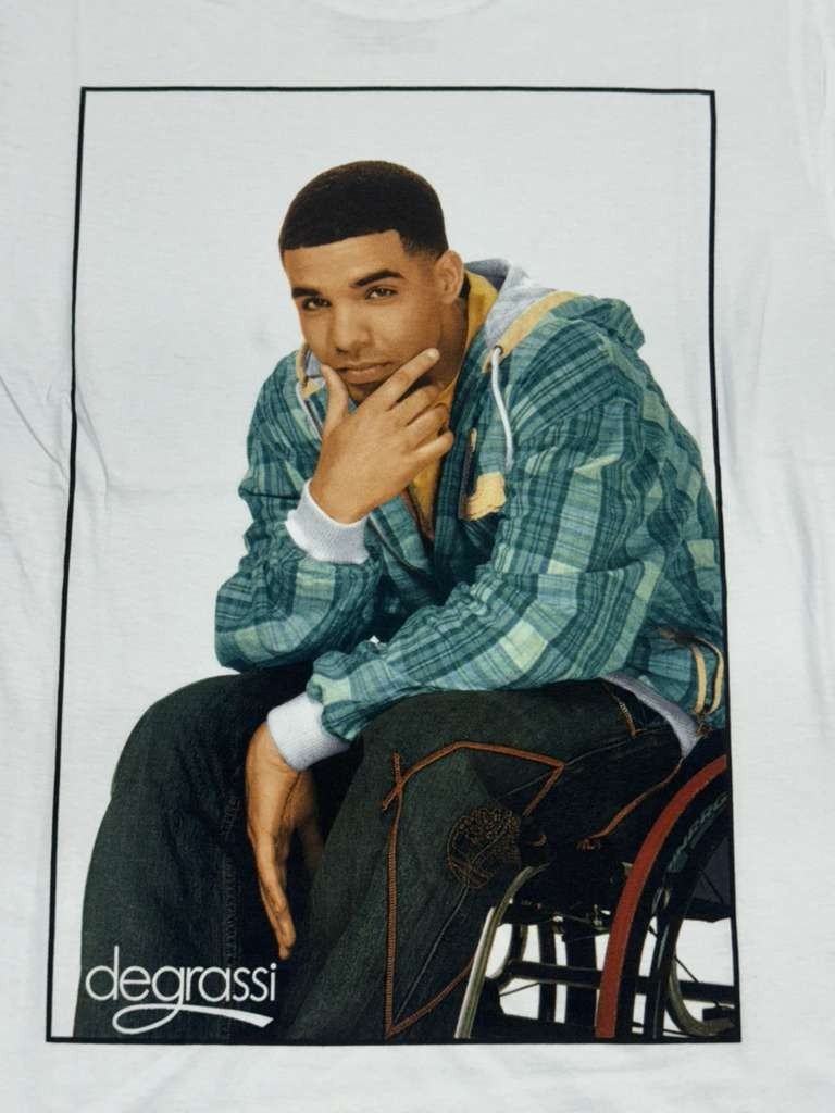 Vintage Degrassi Drake T-Shirt 100% Cotton