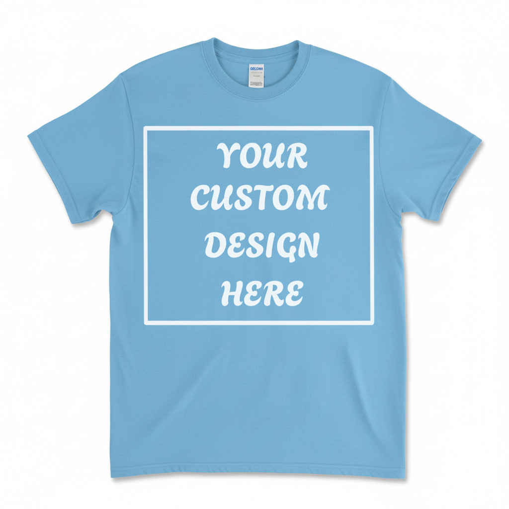 Personalized Custom T-Shirt Customized w/Photo, Text, Logo DTF on Gildan Shirt