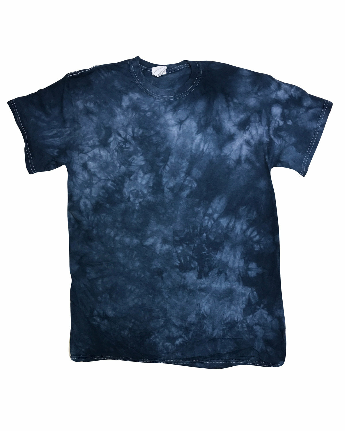 Tie-Dye 5.3 oz. Pre-Shrunk 100% Heavyweight Cotton Crystal Wash T-Shirt 1390