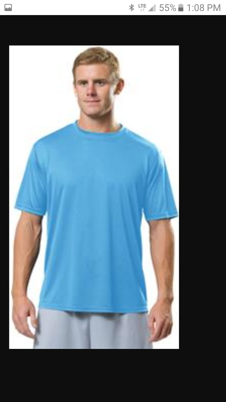 Mens 3X A4 Marathon Performance S.Sleeve Moisture Wick TShirts New 4 colors