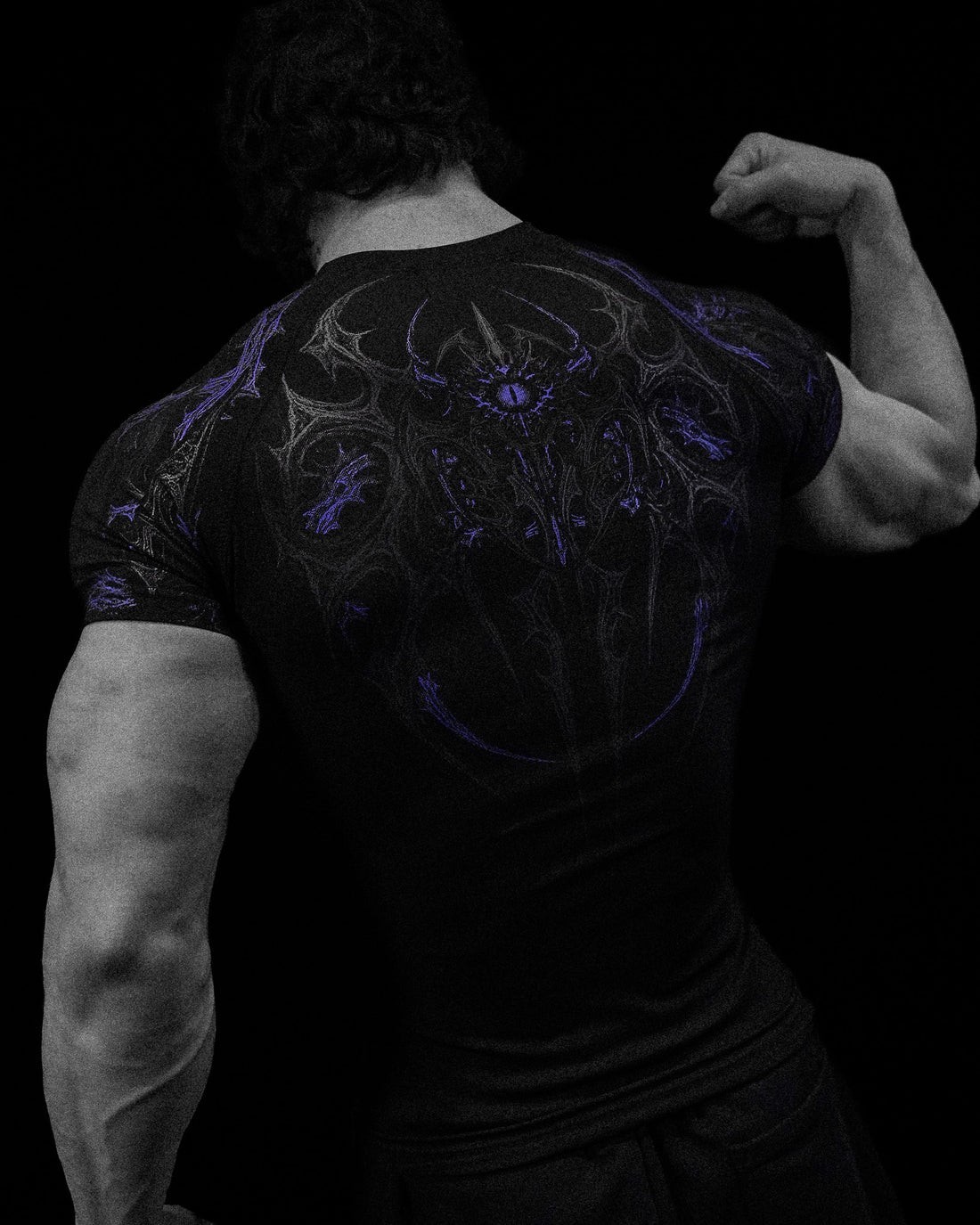 Breathedivinity High Bounce tight training fitness T-shirt