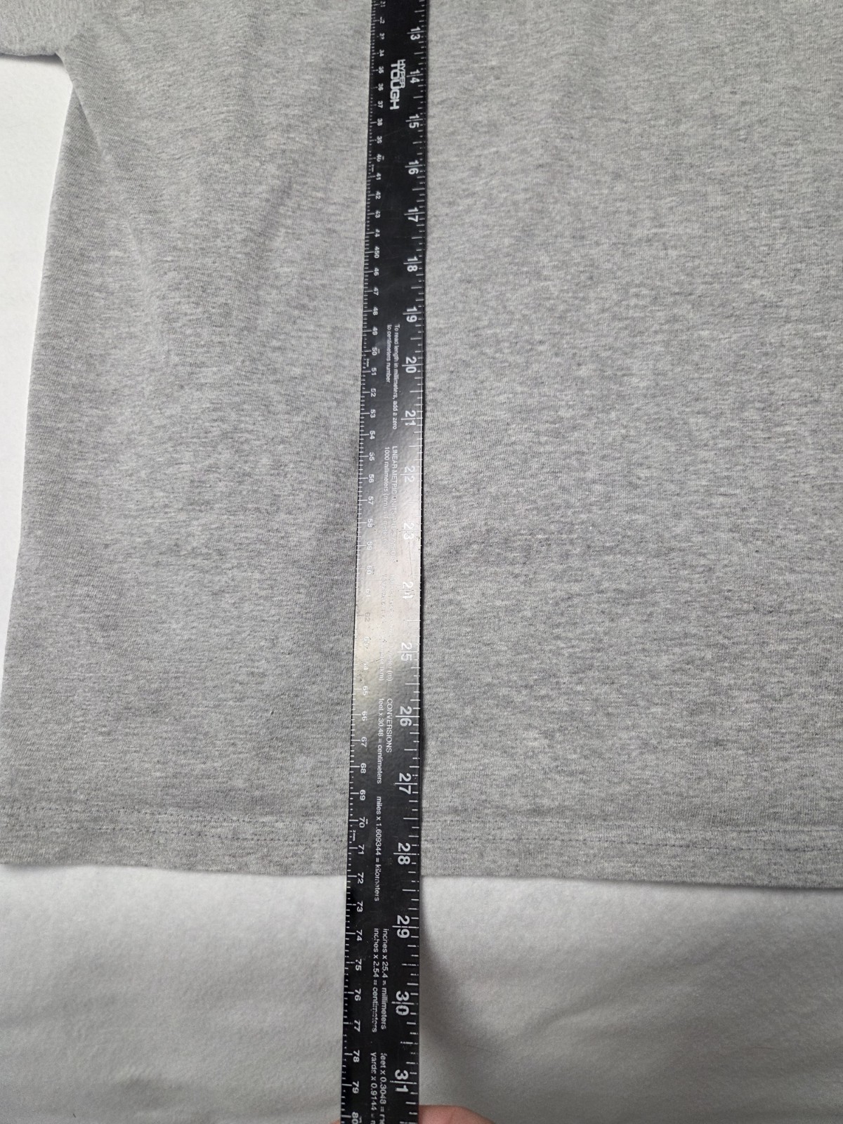 Air Force T-Shirt Men’s XL Gray Arched Logo Short Sleeve Military Style Tee