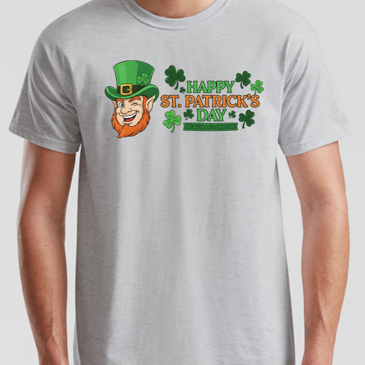 Happy St Patricks Day Mens Womens Shirt Festive Holiday Apparel
