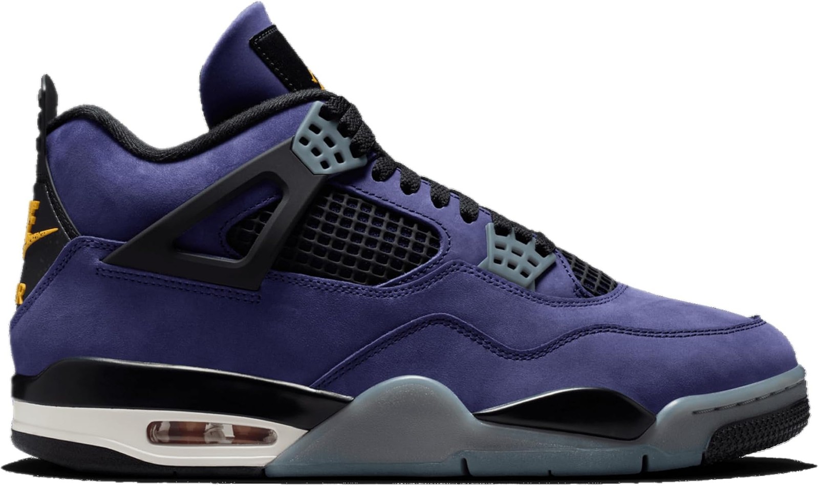 Jordan Retro 4 Lakers – Men’s (Purple/Black/Yellow) – Purple/Black/Yellow – 6
