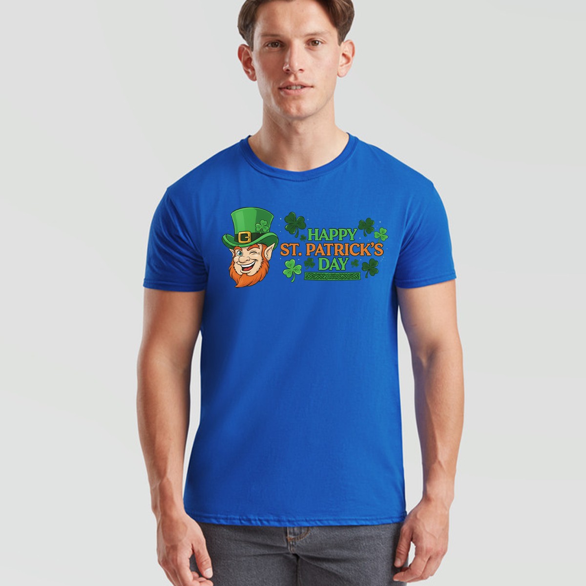 Happy St Patricks Day Mens Womens Shirt Festive Holiday Apparel