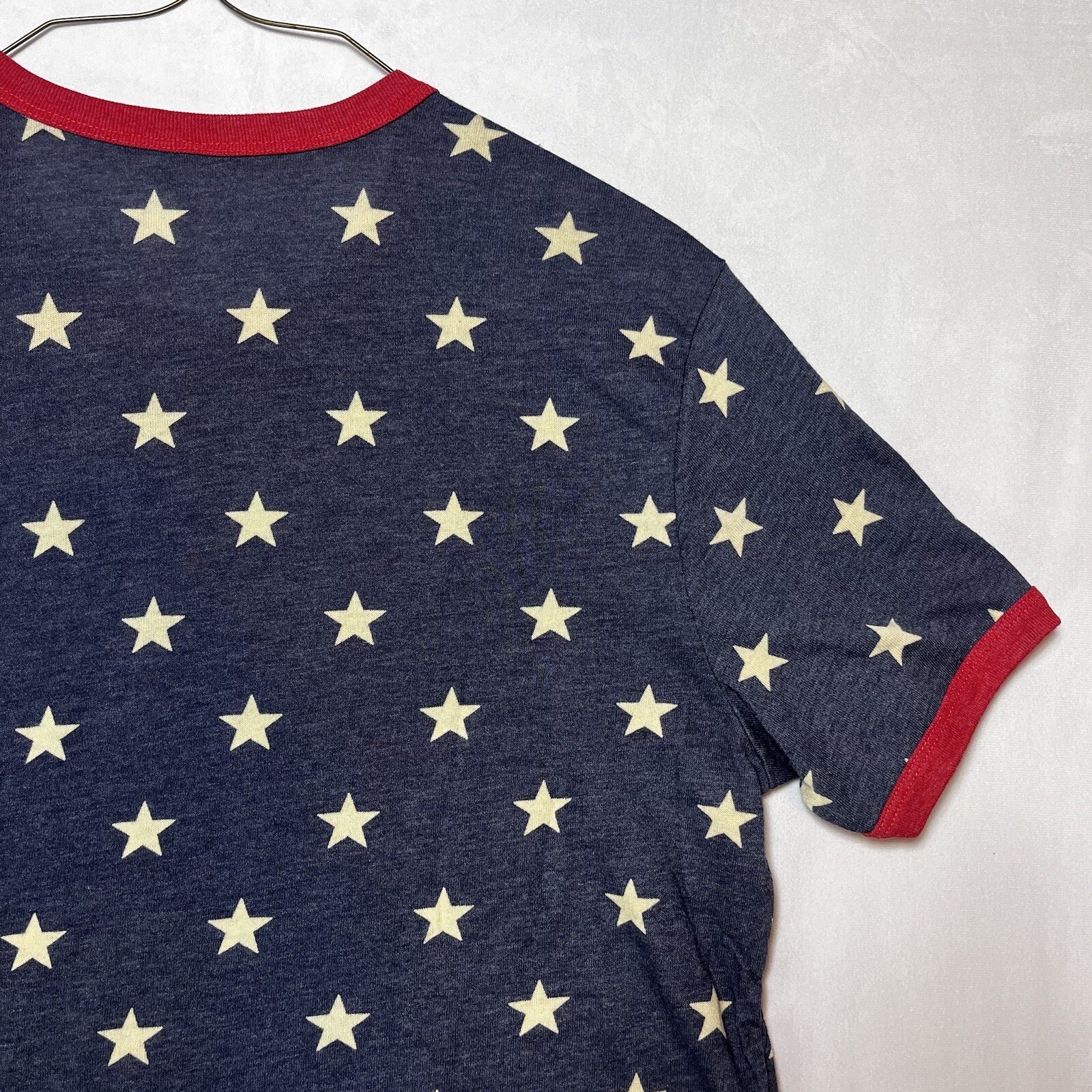 Little Mountain Print Shoppe ‘Murica T-Shirt USA Patriotic Soft Tri-Blend Large
