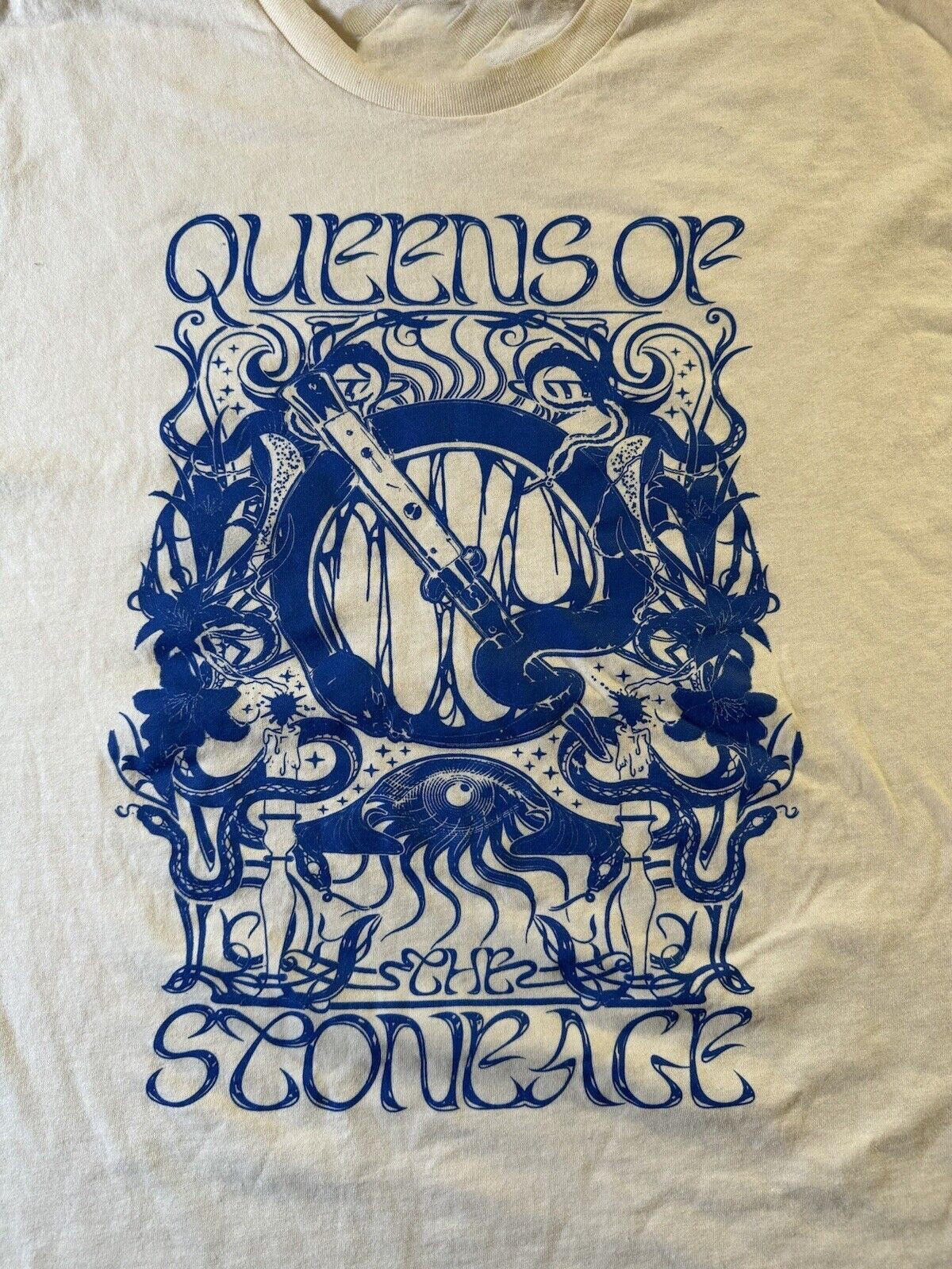 Queens Of The Stone Age End Is Nero Tour 2023 NYC Size S To 5XL T Shirt UR106