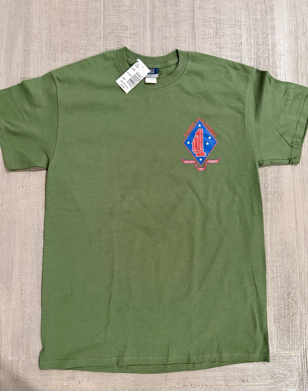 UNITED STATES MARINE CORPS USMC 1st BATTALION 1st MARINES (1/1) T-Shirt – Sz XL
