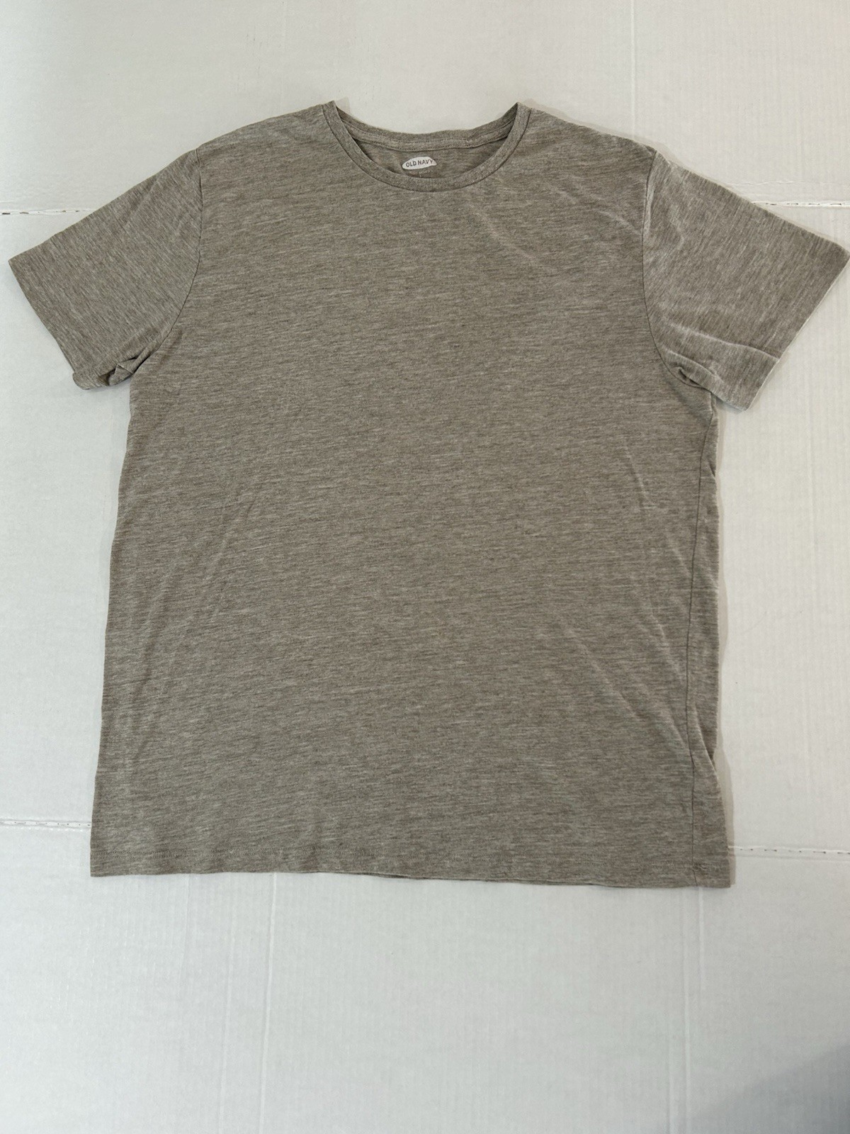 Old Navy Men’s Soft-Washed Crewneck T-Shirt Gray – Large