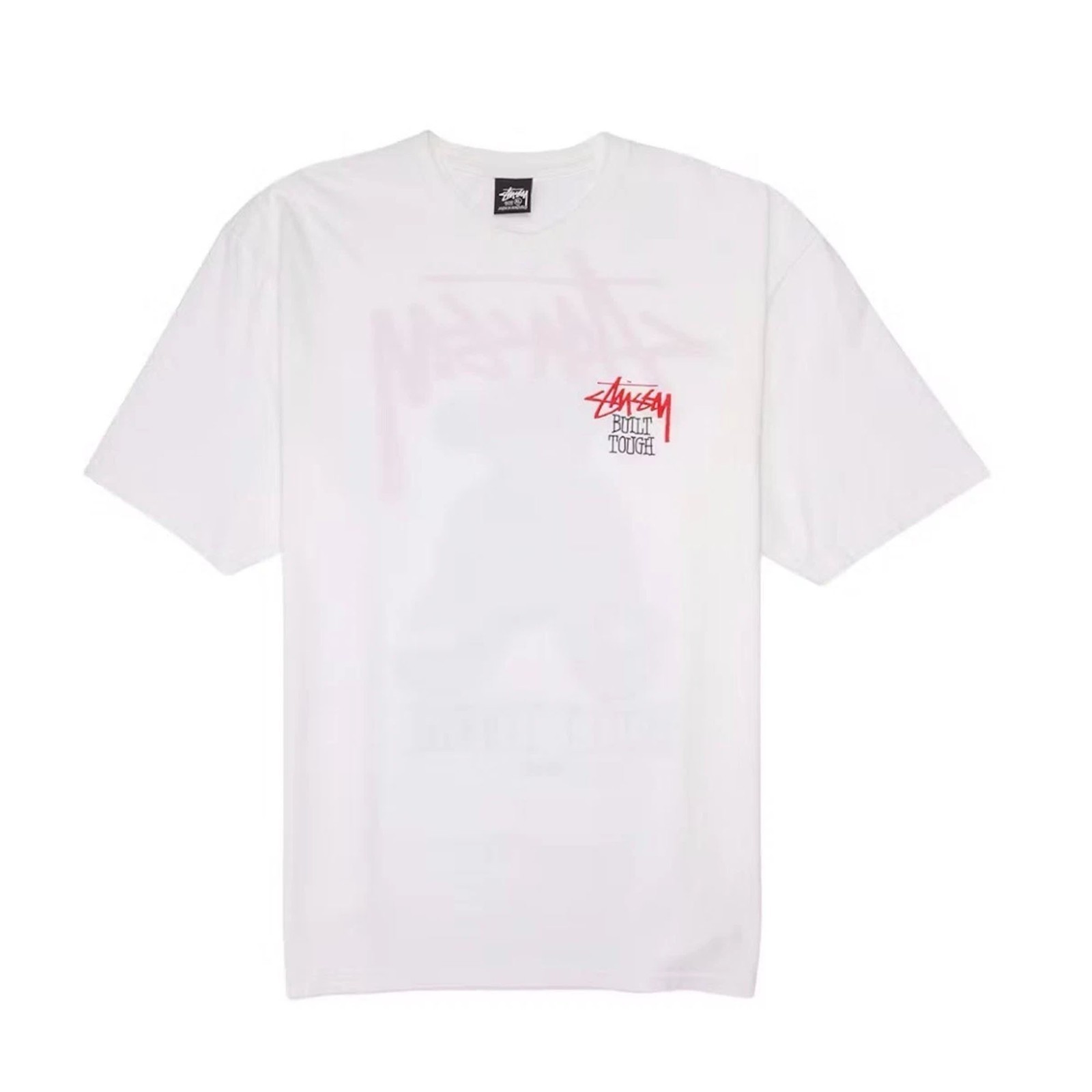 Stussy Built Tough (White) Tee Men Size S FREESHIPS